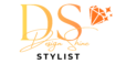 gold black modern premium diamond jewelry logo